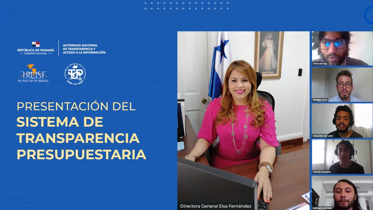 Palabras de Apertura por la Directora de ANTAI, Elsa Fernández-. (Pieza gráfica cortesía de ANTAI)
