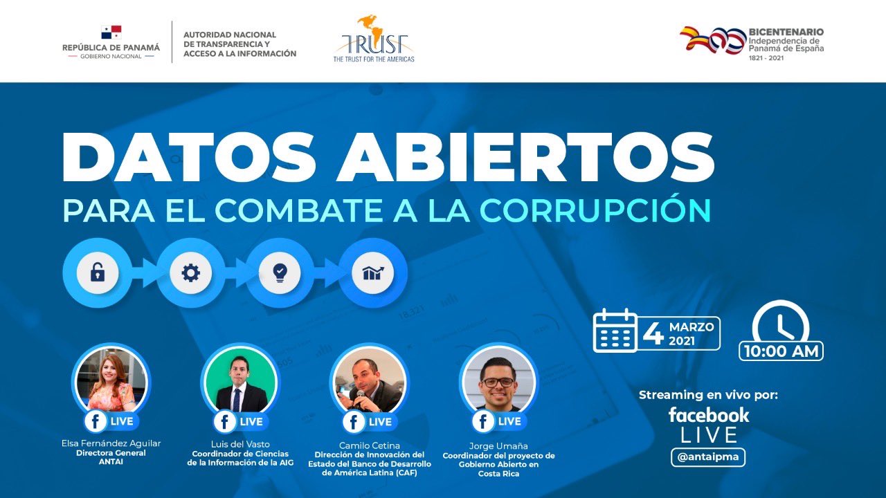 Conversatorio para conmemorar el Día Internacional de los Datos Abiertos

