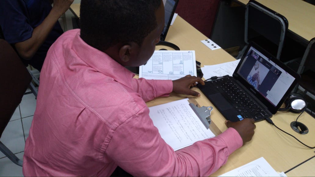 Students accelerating ideas virtually and in-person
