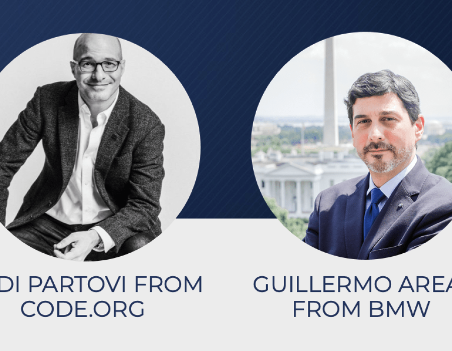 Hadi Partovi and Guillermo Areas