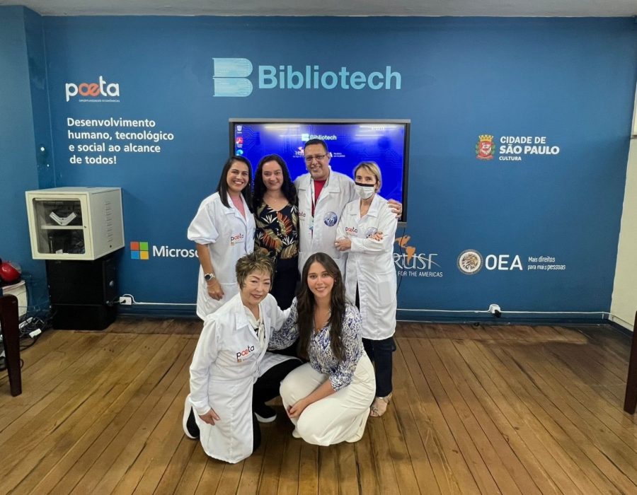 Visita da equipe POETA DigiSpark a São Paulo, Brasil