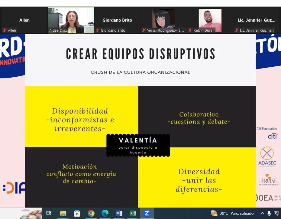El DIA Lab RD celebra el Ideatón virtual de Innovación y Emprendimiento en República Dominicana 
